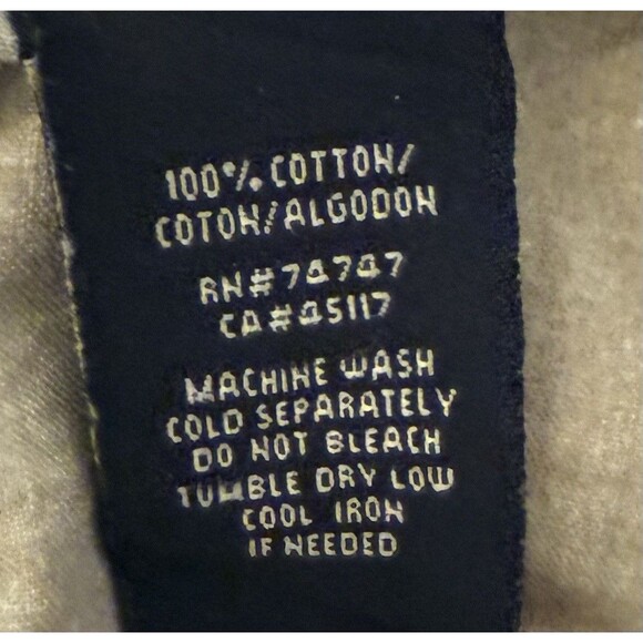 RedHead Men’s XL Long Sleeve Khaki Button Down Shirt 100% Cotton Outdoor - Picture 11 of 11